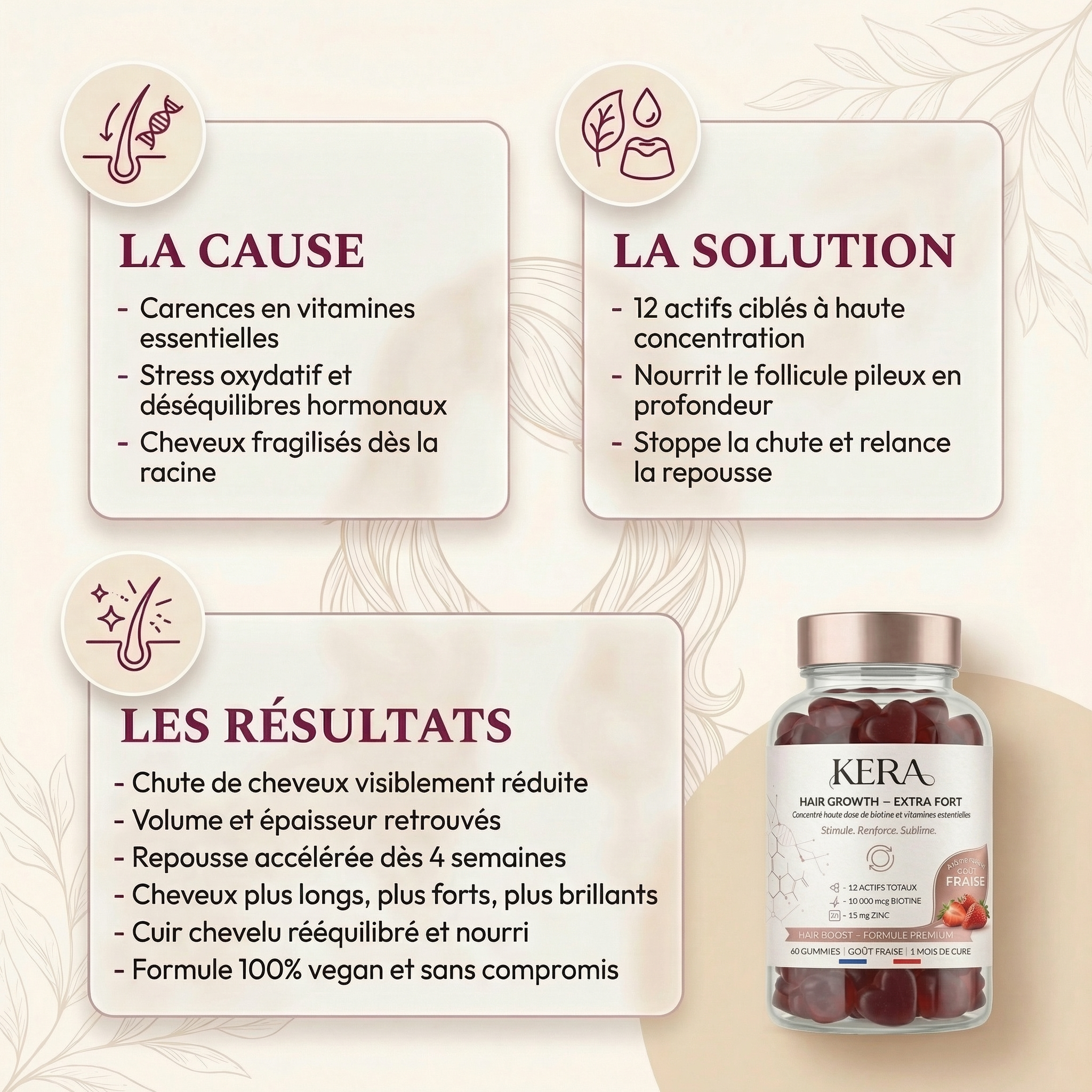 KERA HAIR GROWTH EXTRA FORT